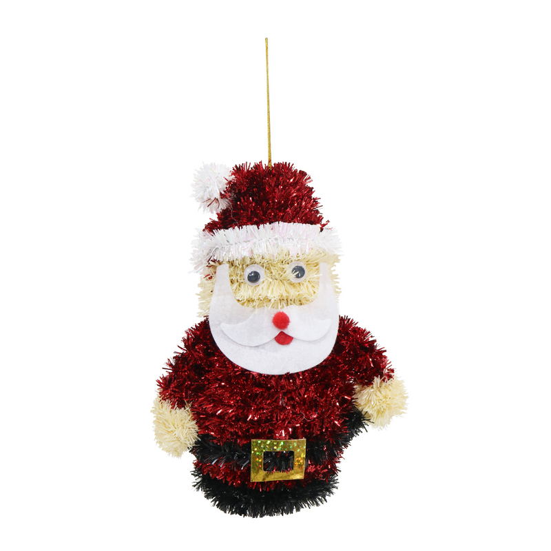 Ronis Tinsel Hanging Santa