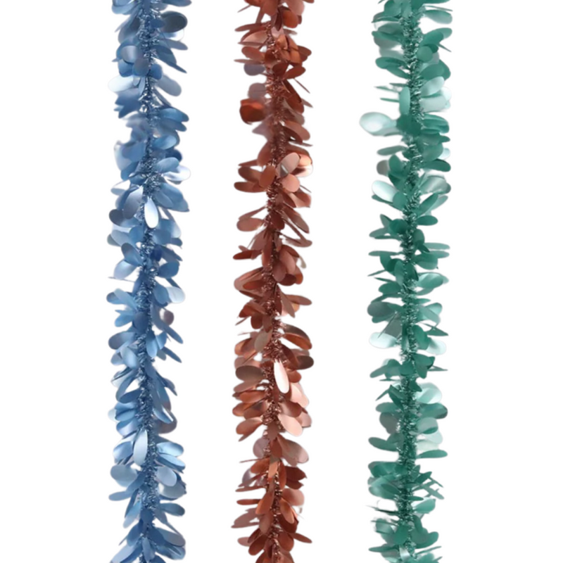 Ronis Tinsel 200cm Royal Blue Assorted