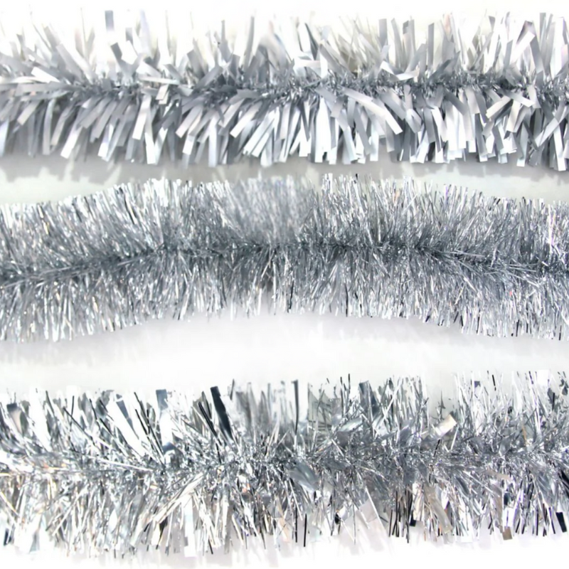 Ronis Tinsel 200cm Silver