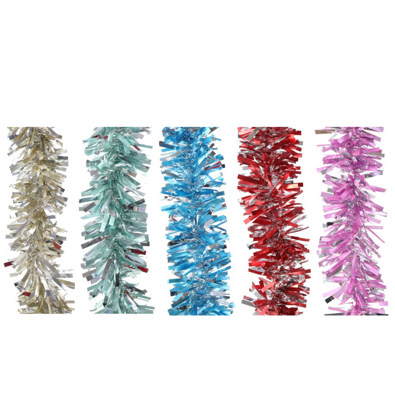 Ronis Tinsel 2 Tones 200cm Assorted