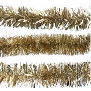 Ronis Tinsel 2m Champagne Assorted