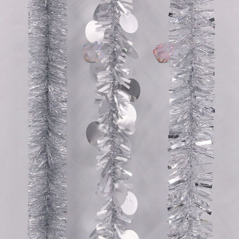 Tinsel 3A 2M Silver Tinsel