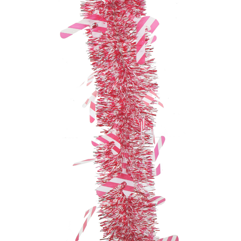 Ronis Tinsel Candycanes 200cm Assorted