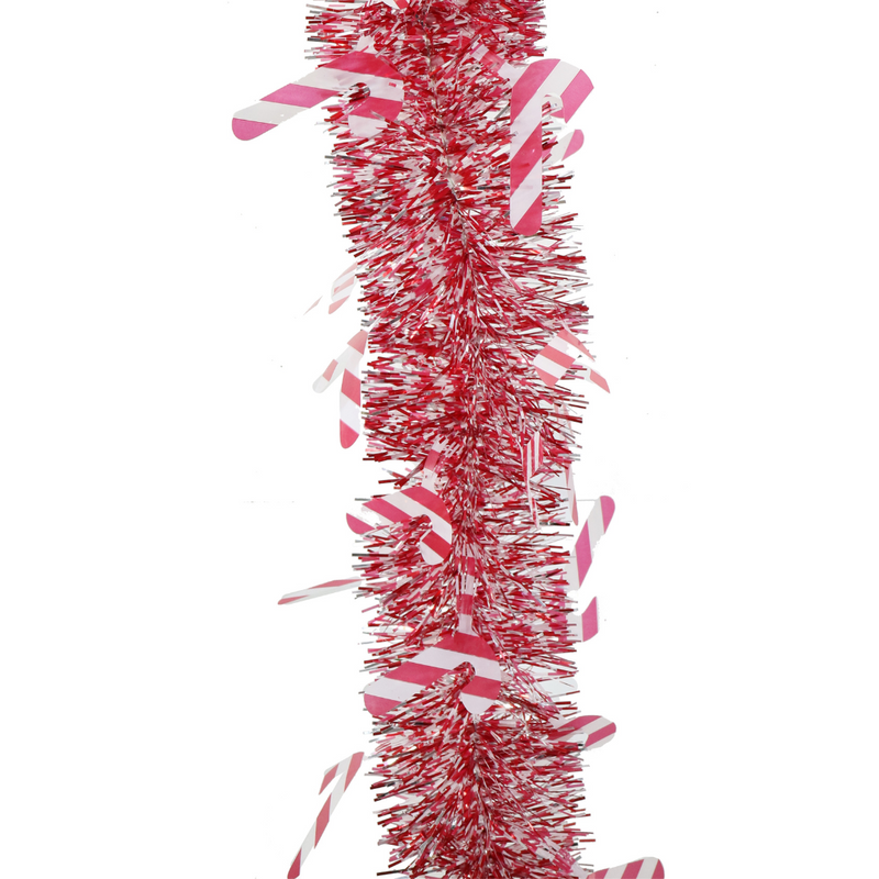 Ronis Tinsel Candycanes 200cm Assorted