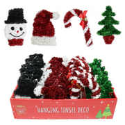Ronis Tinsel Hanging Deco Assorted