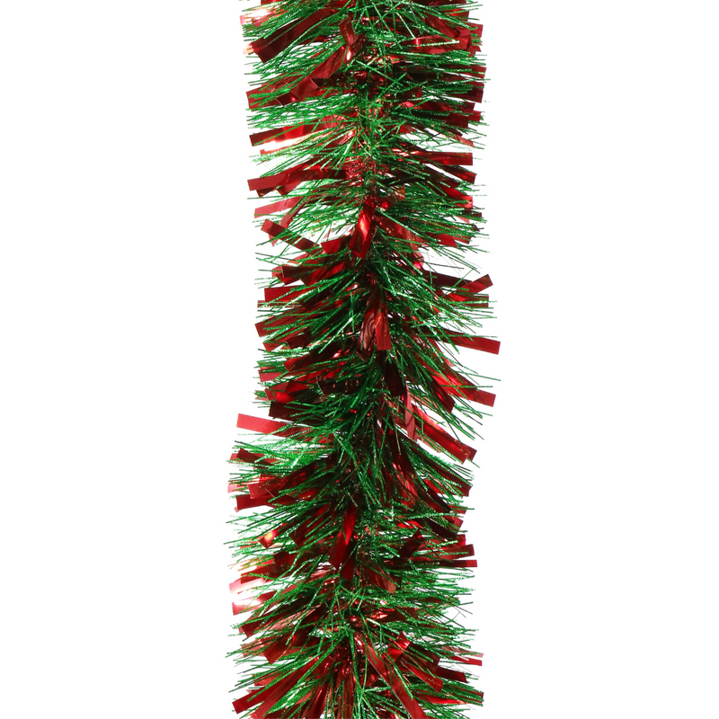 Ronis Tinsel Mix Cut Embossed Metallic 300cm Assorted