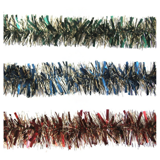 Ronis Tinsel Mixed Colours 200cm Assorted