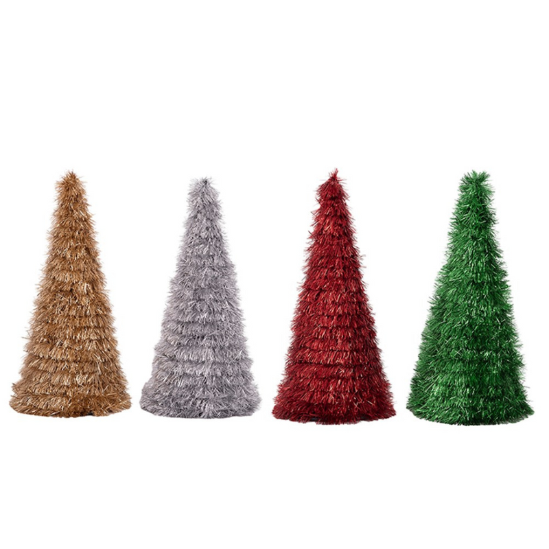 Ronis Tinsel Trees 48cm Assorted