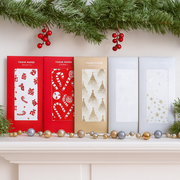 Assorted foil tissue paper sheets in metallic colours – 6-pack, 50x75cm each