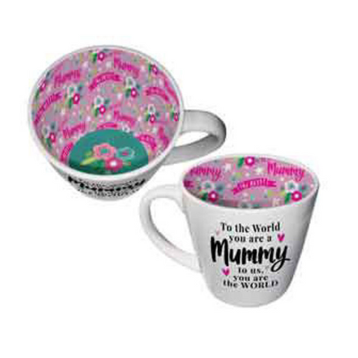 Ronis To The World You Are A Mummy Inside Out Mug 410ml