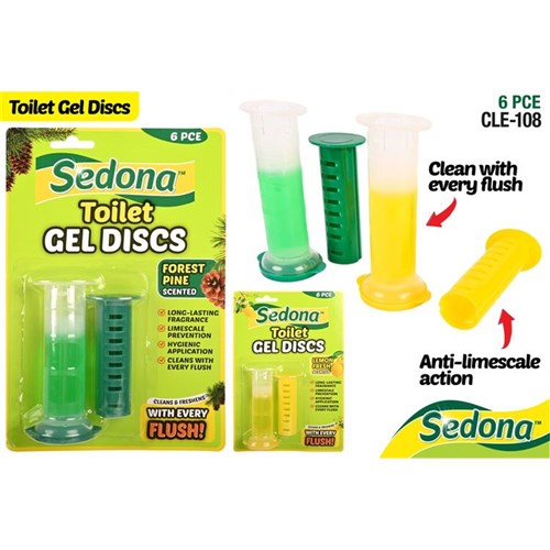 Toilet Gel Disks – easy-apply gel cleaners for fresh and hygienic toilet bowls