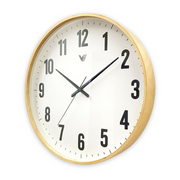 Ronis Top Grade Wooden Wall Clock 36cm