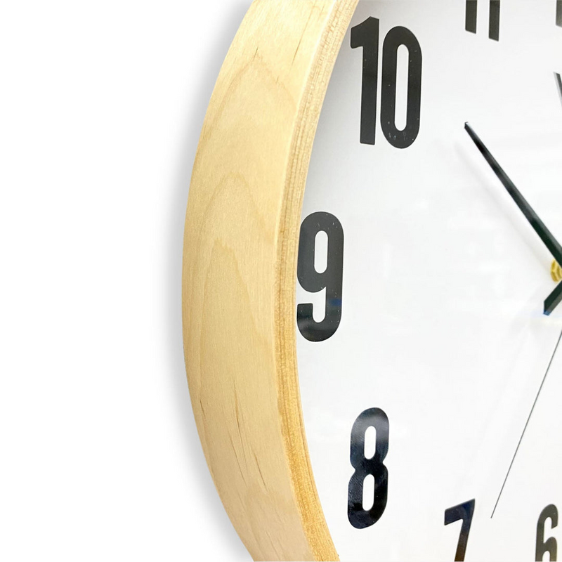 Ronis Top Grade Wooden Wall Clock 36cm