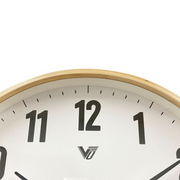 Ronis Top Grade Wooden Wall Clock 36cm