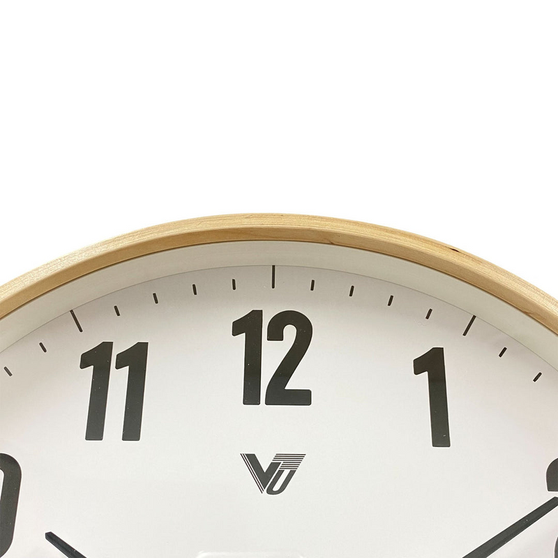 Ronis Top Grade Wooden Wall Clock 36cm