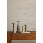 Ronis Totem Unscented Candle 6.3x6.3x15.2cm Milk