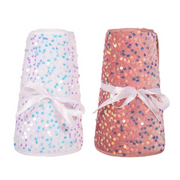 Ronis Tree Collar Sequin 62xH20cm Pink and Iridescent Assorted