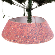 Ronis Tree Collar Sequin 62xH20cm Pink and Iridescent Assorted