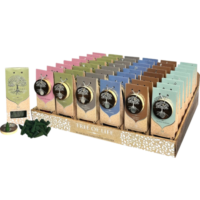 Ronis Tree Of Life Incense Cones Assorted