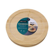 Ronis Turntable Bamboo 2 Tier 24.5x24.5x20cm