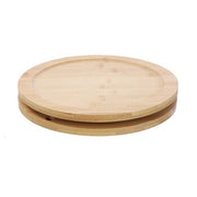 Ronis Turntable Bamboo 2 Tier 24.5x24.5x20cm