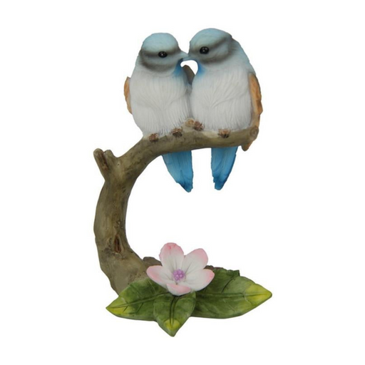 Ronis Twin Blue Birds On Branch 13cm