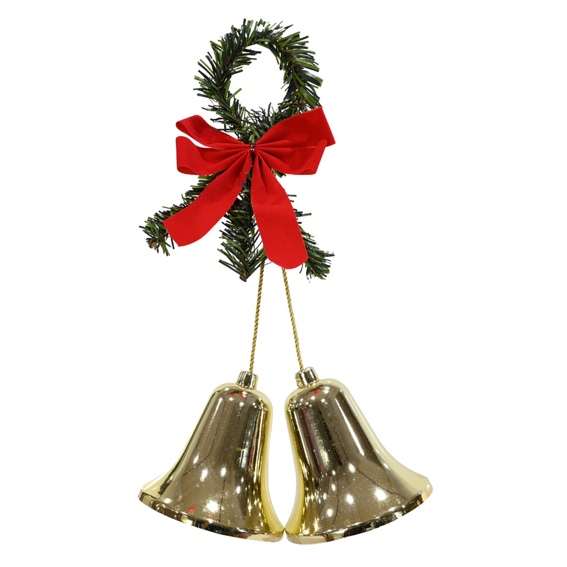 Ronis Twin Bell Hanging Deco 40cm Assorted