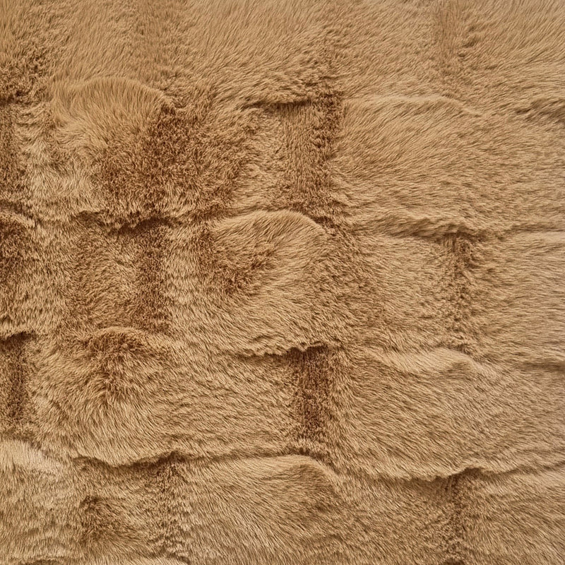 Tyler Faux Fur Blanket Latte 180x220cm