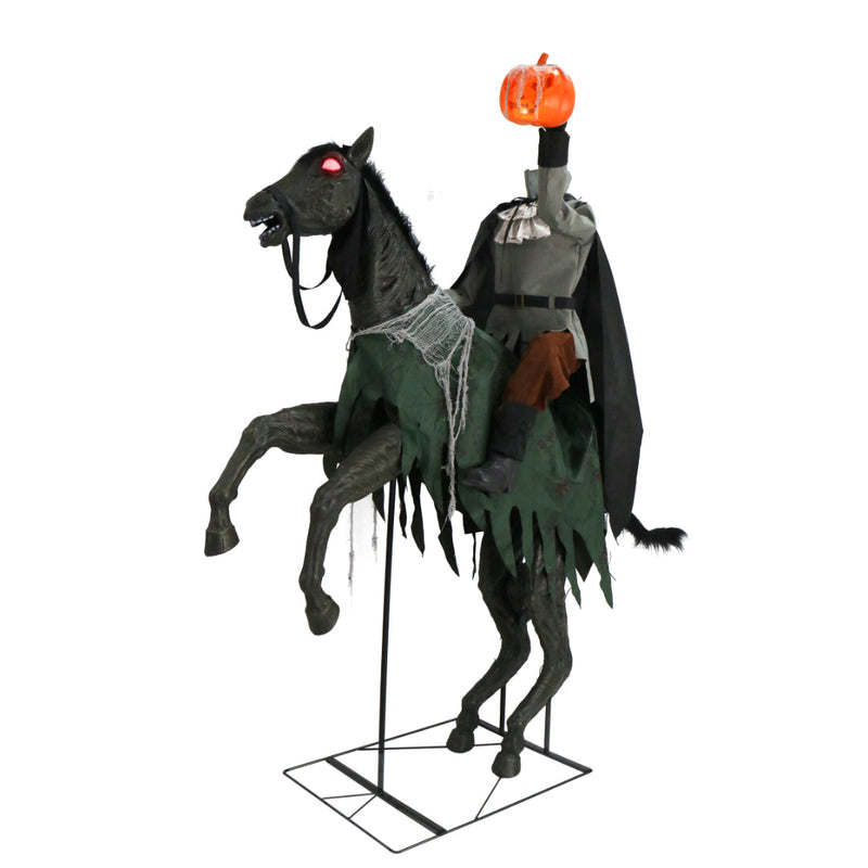 Headless Death Knight 2.1m Halloween Animatronics Deluxe