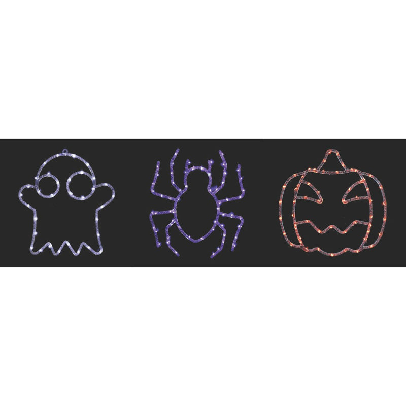 LED Halloween Hanging Lights 43cm Assorted Halloween Lights