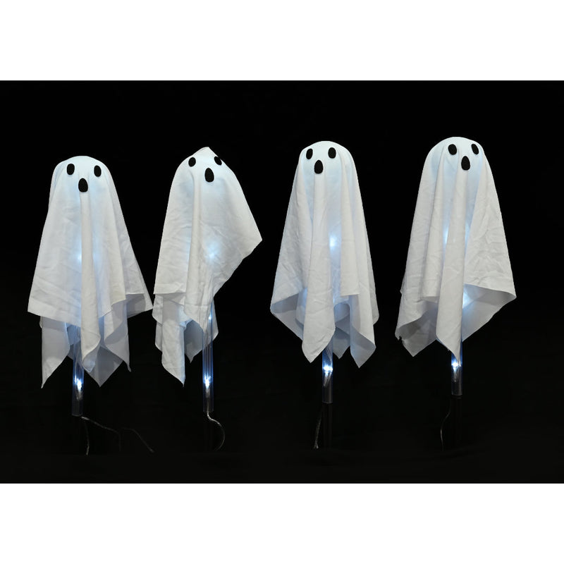 LED Halloween Ghost Path Lights 4pk Halloween Lights