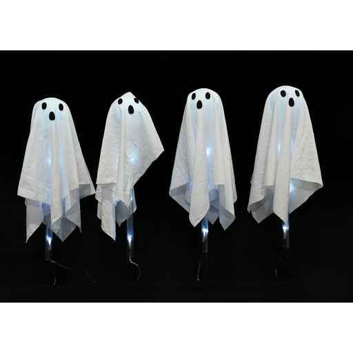LED Halloween Ghost Path Lights 4pk Halloween Lights