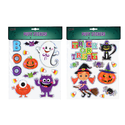 Halloween Puffy Stickers Assorted Halloween Stickers