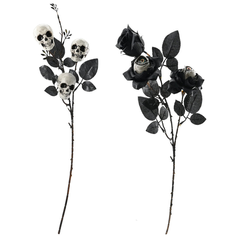 Halloween Bewitched Branches Assorted 64cm Halloween Flowers