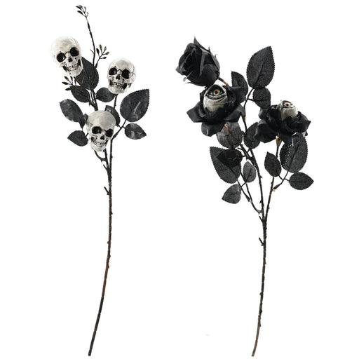 Halloween Bewitched Branches Assorted 64cm Halloween Flowers