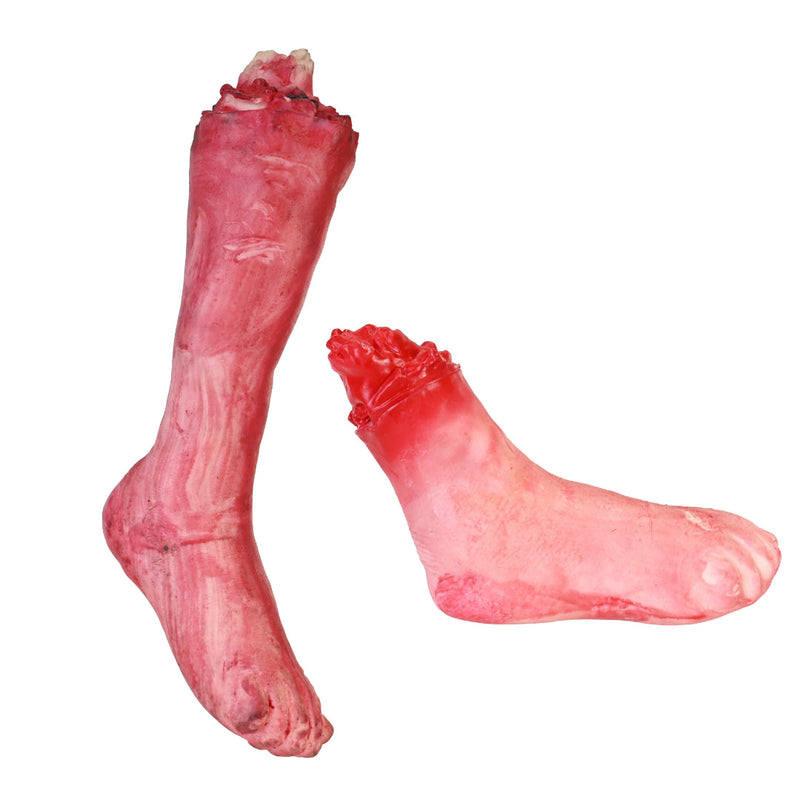 Severed Leg Halloween Assorted Halloween Body Partys