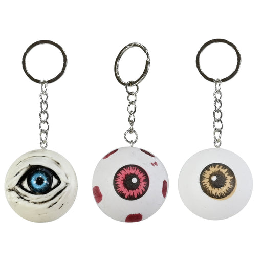 Halloween Eyeball Keychain Assorted Halloween Body Partys