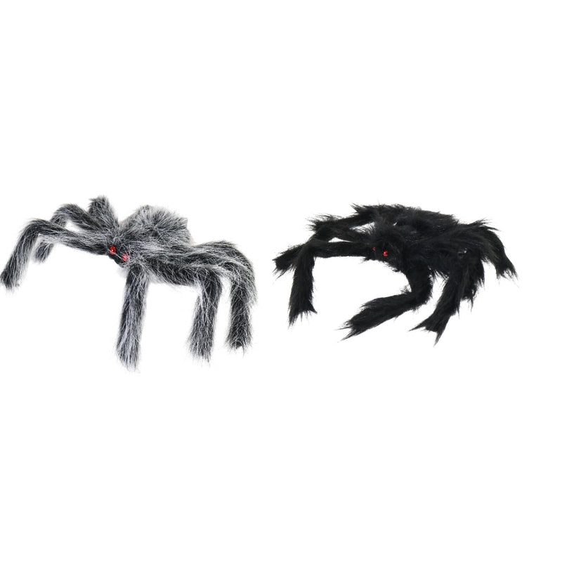 Hairy Spider Halloween Decoration 25cm Halloween Spider