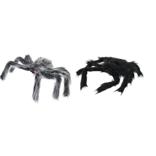 Hairy Spider Halloween Decoration 25cm Halloween Spider