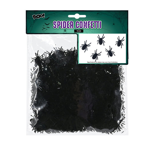 Spider Confetti Halloween 70.8g Halloween Spider