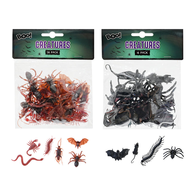Creatures Halloween 36 Pack Assorted Halloween Creatures