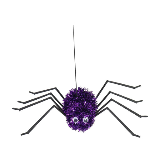 Purple Spider Tinsel Decoration Halloween Halloween Tinsel