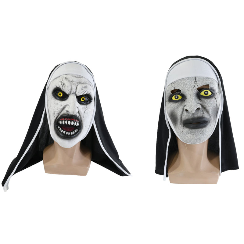 Sinister Nun Latex Mask Assorted Halloween Mask