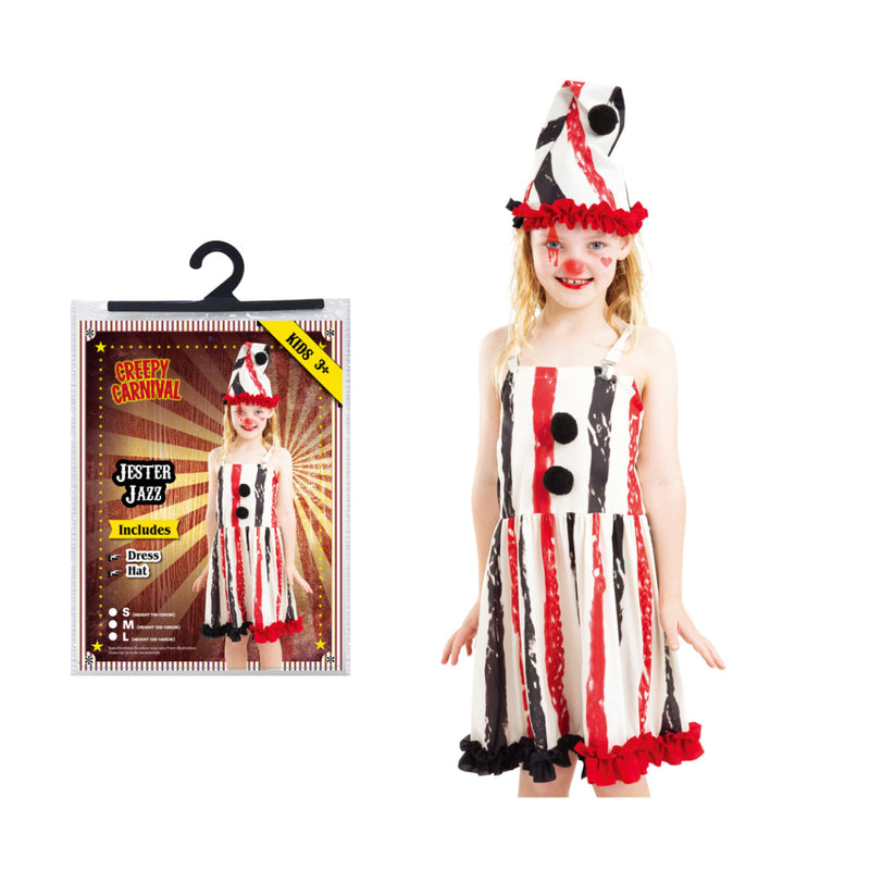 Jester Jazz Kids Costume Halloween Costume Girls
