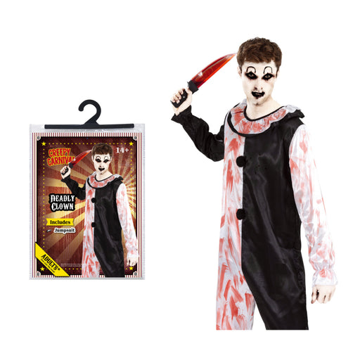 Deadly Clown Adults Costume Halloween Costume Mens