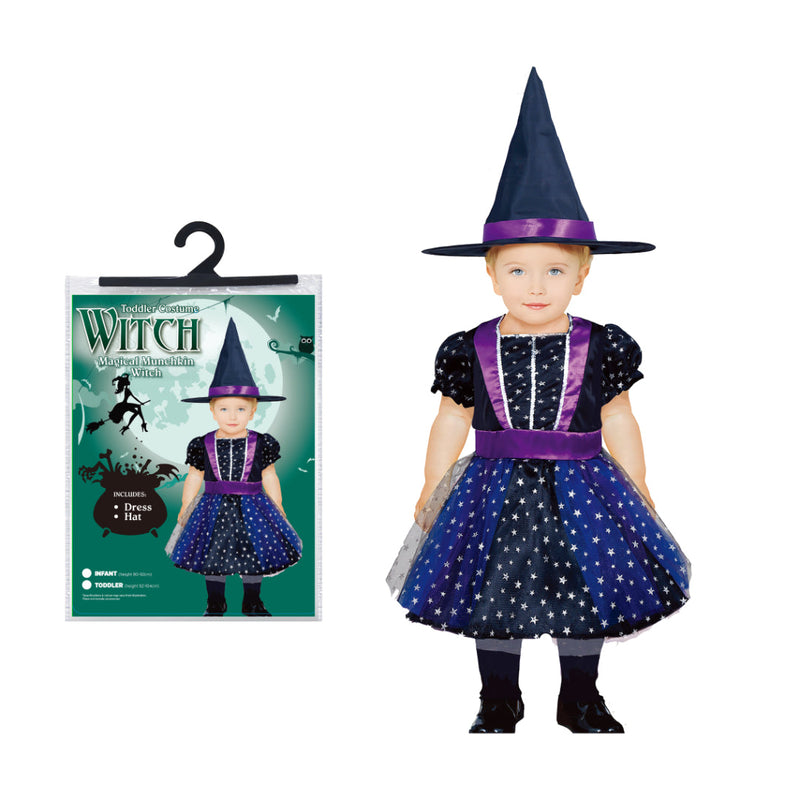 Magical Munckin Witch Toddler Costume Halloween Costume Toddler