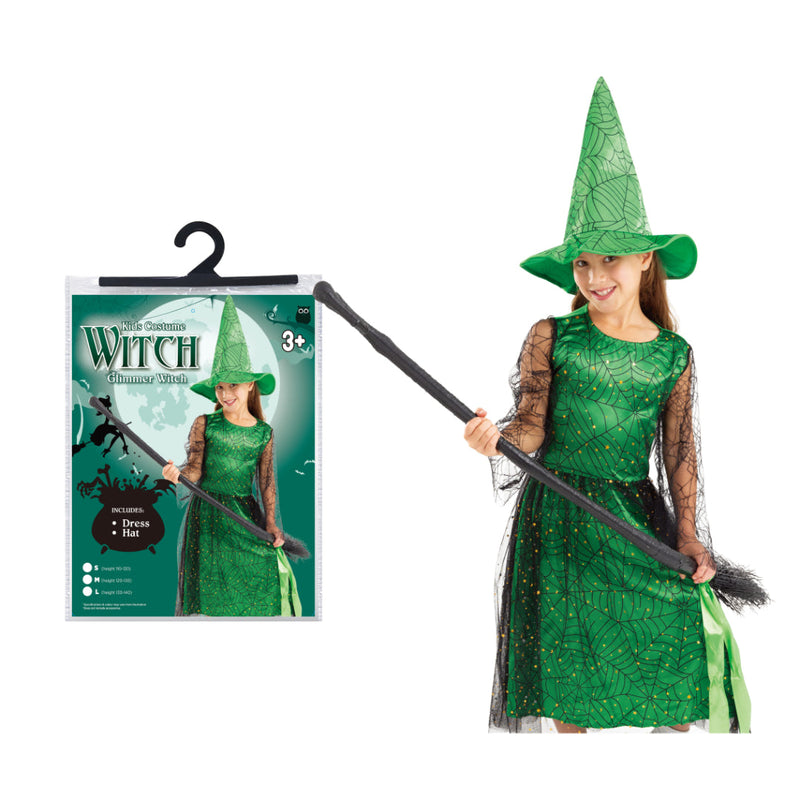 Glimmer Witch Kids Costume Halloween Costume Girls