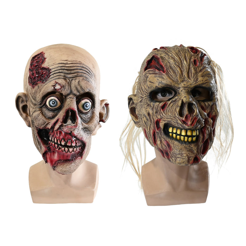 Zombie Latex Mask Assorted Halloween Mask