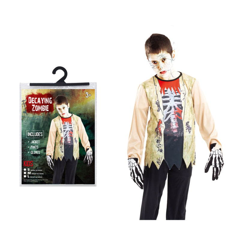 Decaying Zombie Costume Kids Halloween Costume Boys