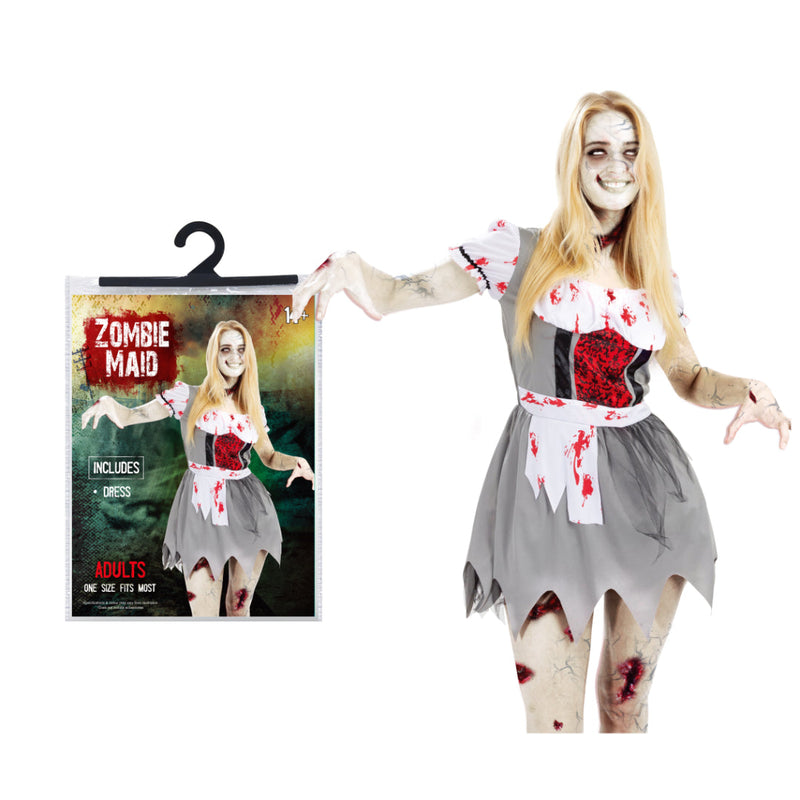 Zombie Maid Costume Adults Halloween Costume Lds